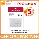 TRANSCEND 4TB 230S Internal SATA SSD. TS4TSSD230S Singapore Local 5 Years Warranty **TRANSCEND OFFICIAL PARTNER**